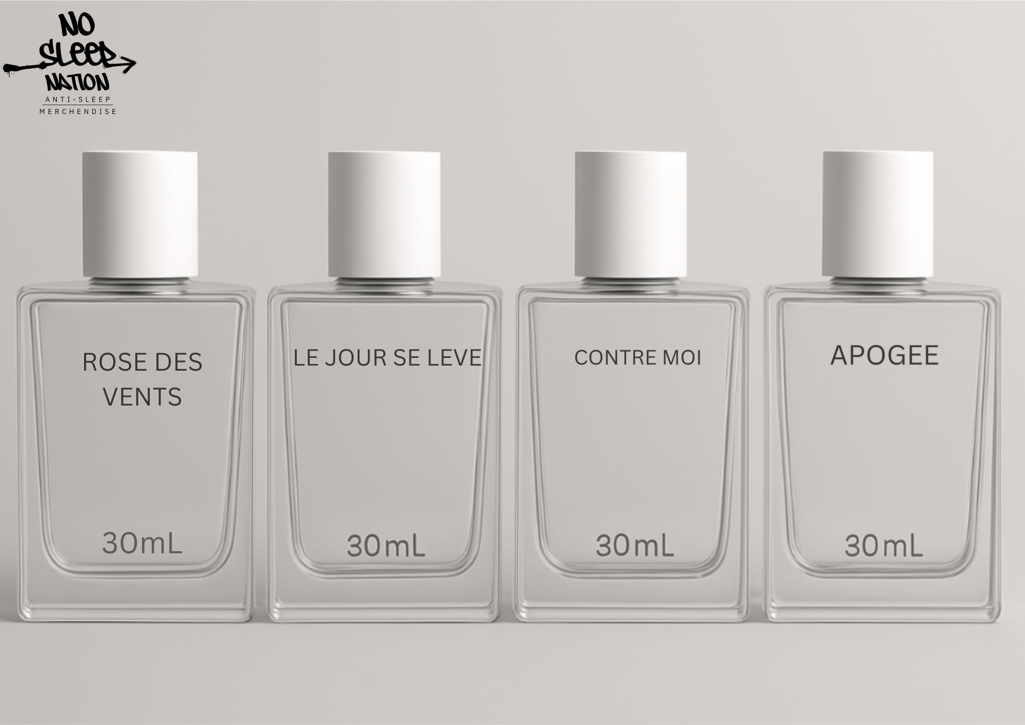 Luxury Inspired Fragrance Set – 4 x 30ml (Fresh Floral Edition)