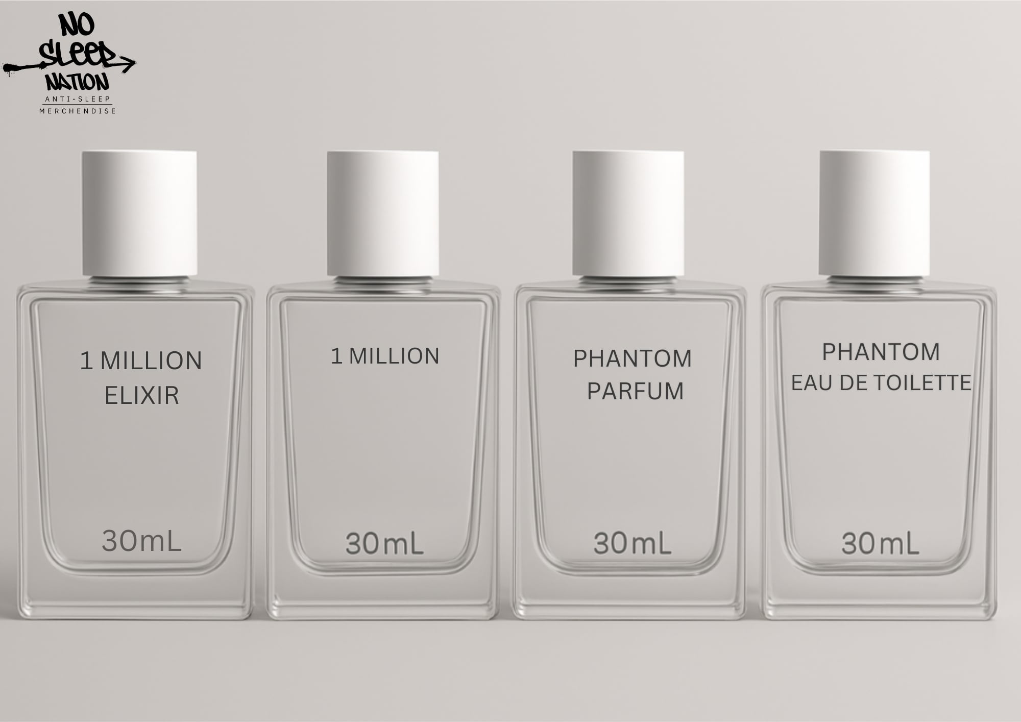 Inspired Fragrance Set – 4 x 30ml (Bold & Sweet Collection)