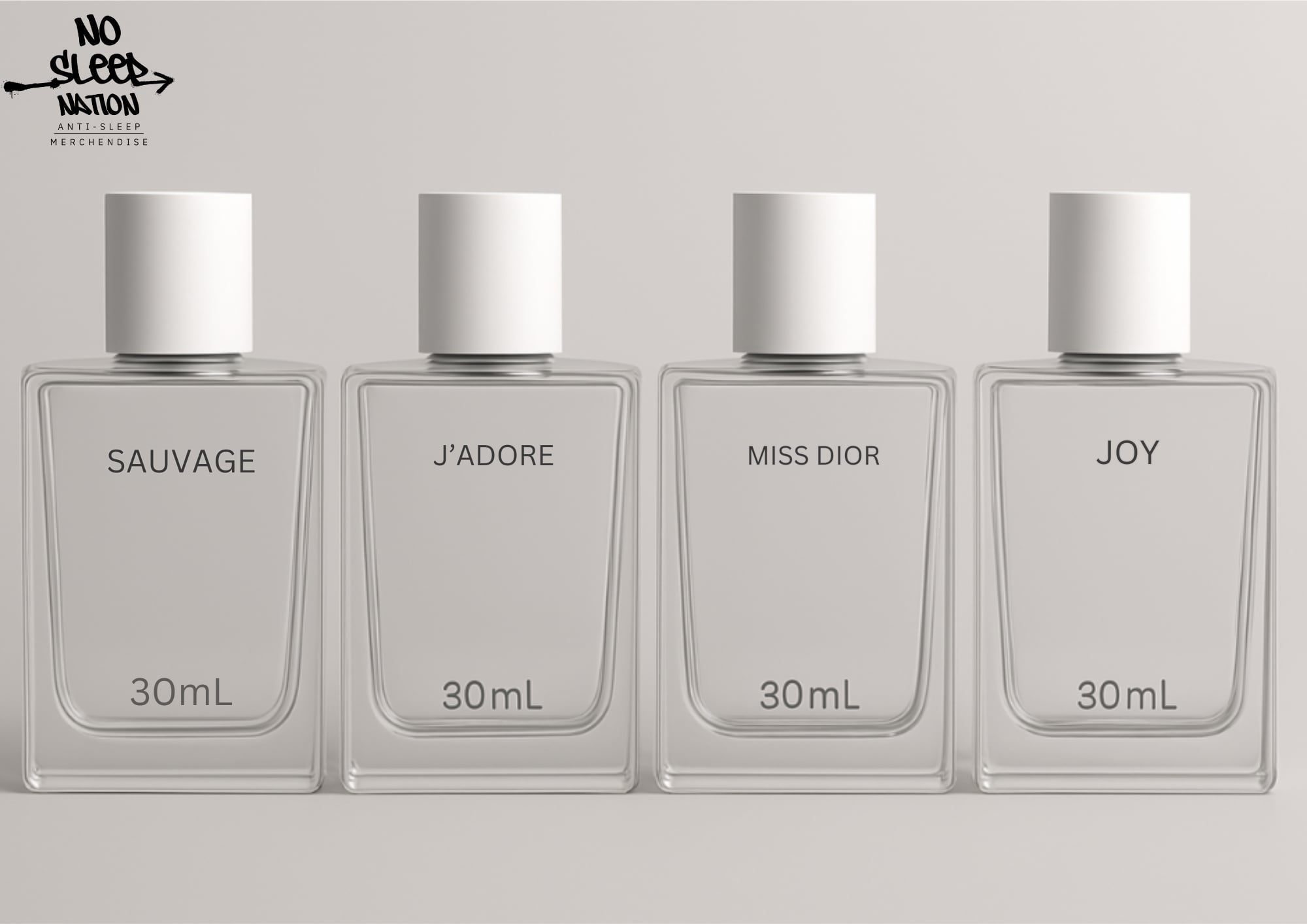 Inspired Fragrance Set – 4 x 30ml (Timeless Mix Collection)