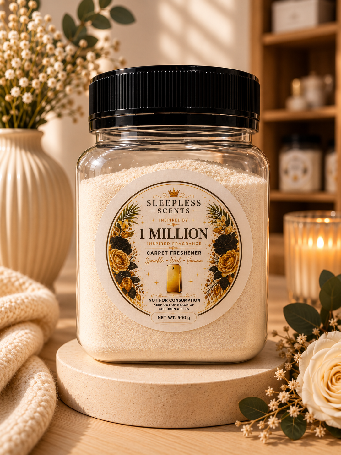 1 Million Inspired Carpet Freshener — 500g