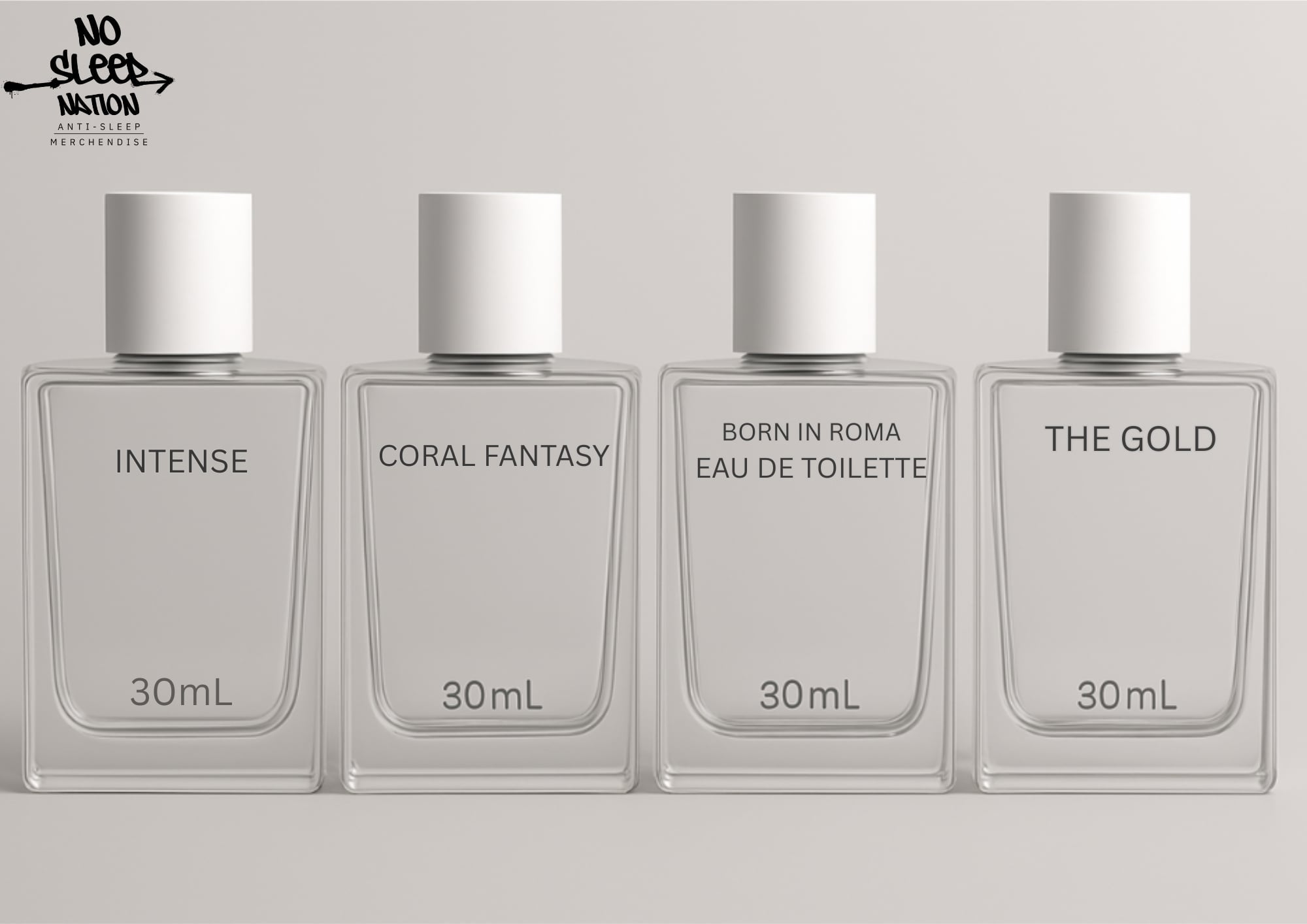 Inspired Fragrance Set – 4 x 30ml (Bold & Modern Collection)