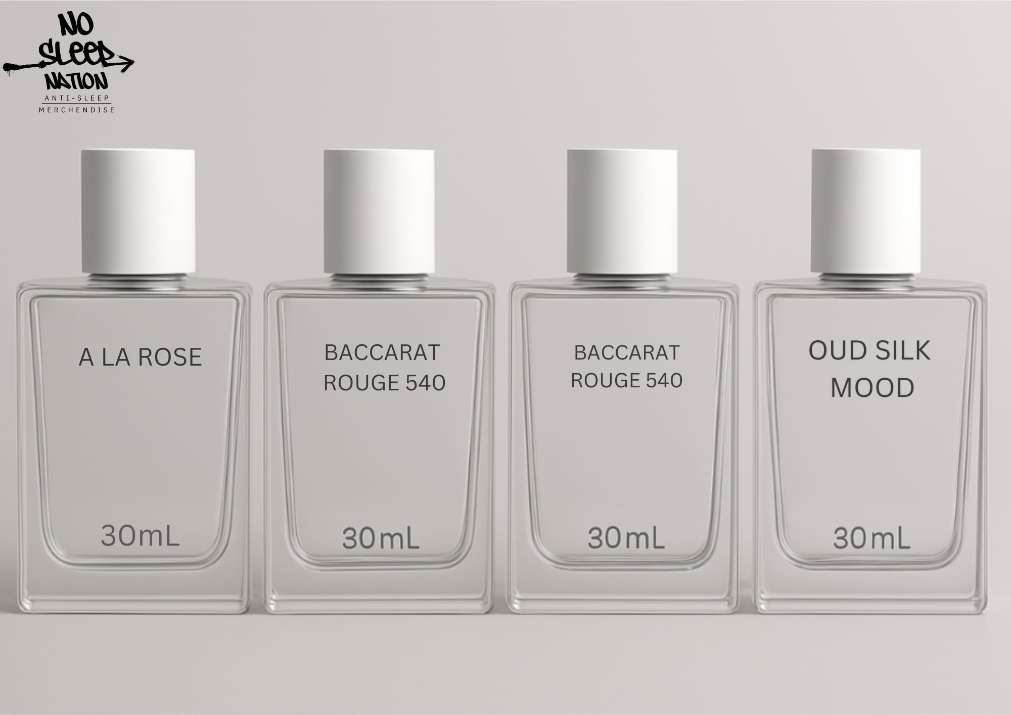 Luxury Inspired Fragrance Set – 4 x 30ml (Premium Oud & Floral)