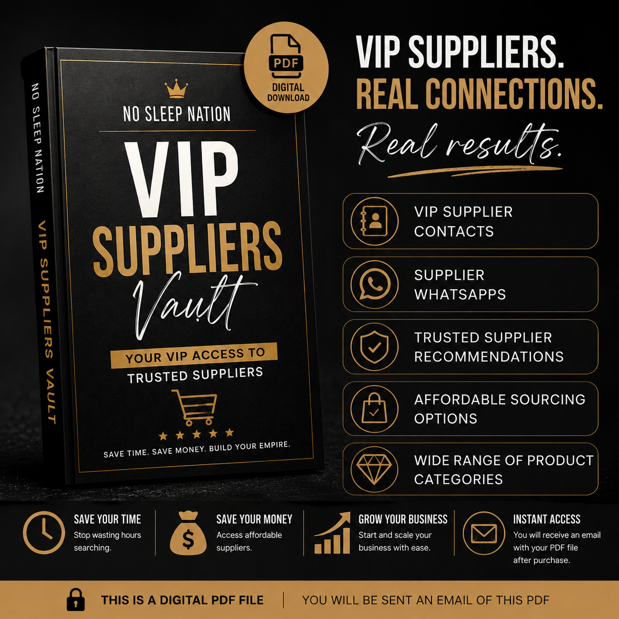 No Sleep Nation | VIP Suppliers Vault